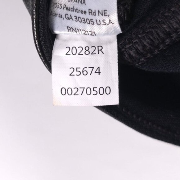 SPANX Faux Leather Black‎ Skinny Leggings Pants Rayon Blend 20282R 25674 SMALL/P - Picture 11 of 13